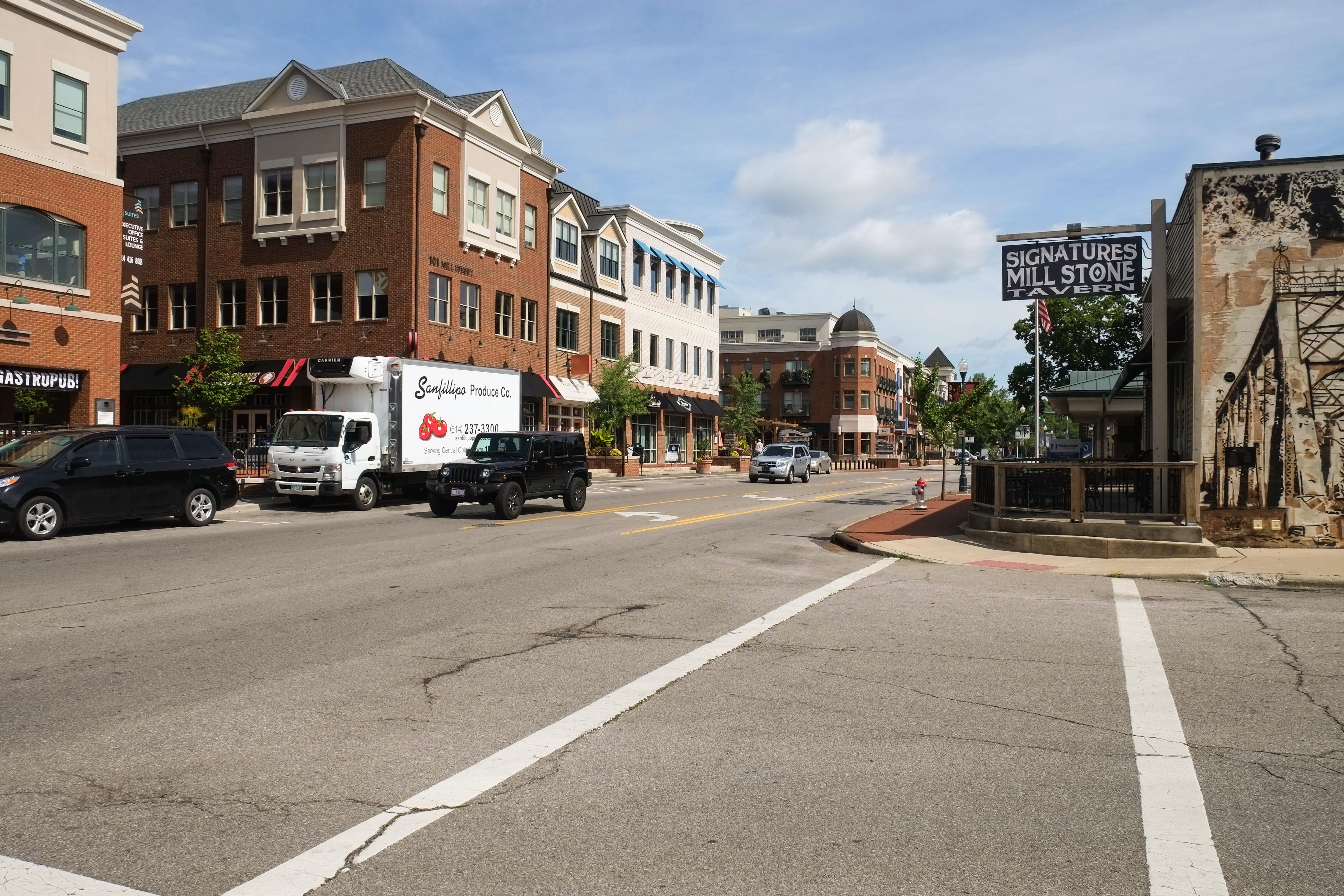 Gahanna, Ohio community and residential area