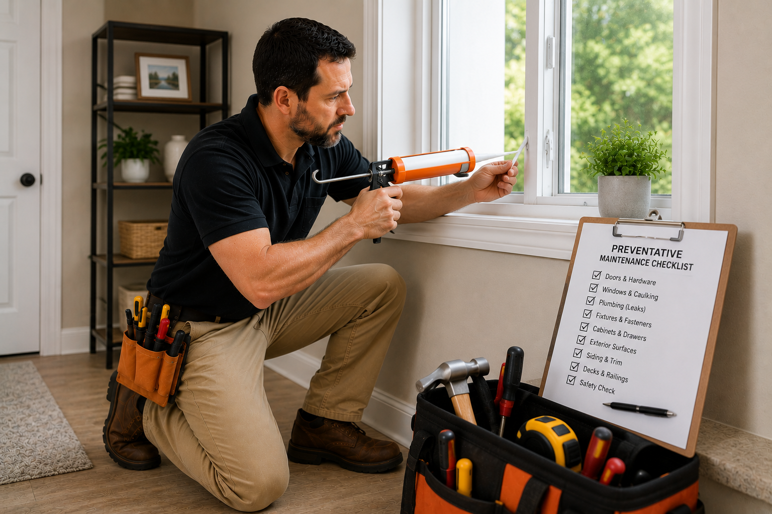 Preventative home maintenance by Trinity Handyman